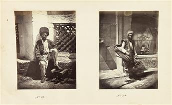 (TURKEY) Album containing approximately 70 artful photographs of the Turkish people,